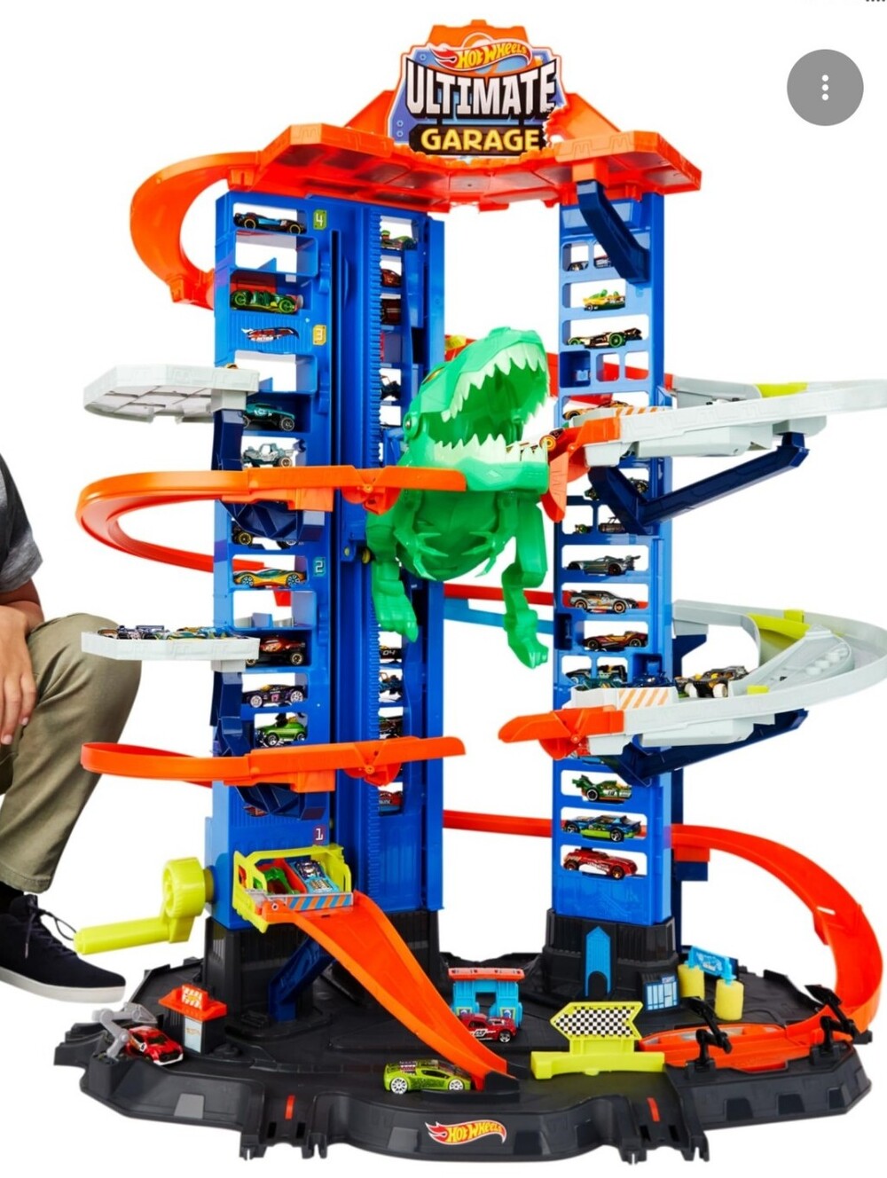 Hot Wheels City Robo T-Rex Ultimate Garage Replacement Dinosaur T-Rex HW-68